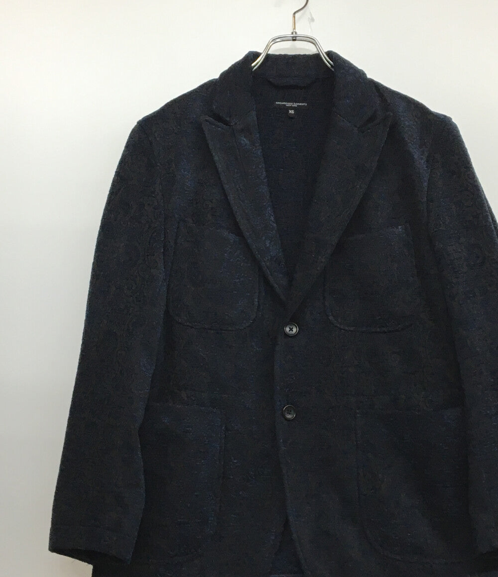エンジニアードガーメンツ ジャケット テーラードジャケット ブラック×ブルー メンズ SIZE XS ENGINEERED GARMENTS
