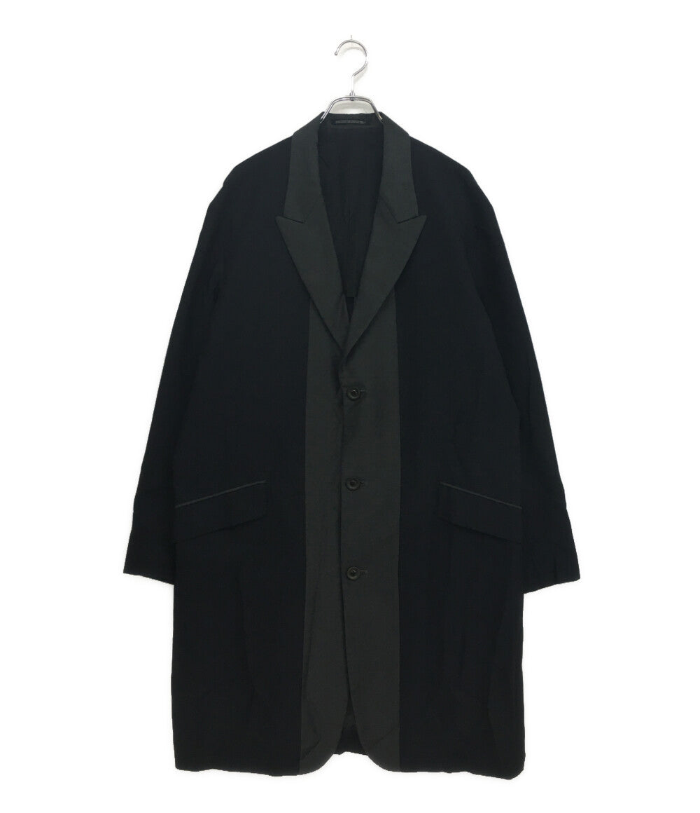 ヨウジヤマモトプールオム ロングジャケット ブラック 98SS HJ-J49-805 メンズ SIZE M YOHJI YAMAMOTO POUR HOMME