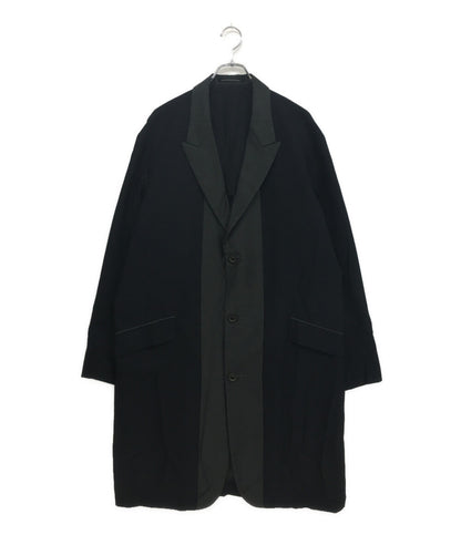 ヨウジヤマモトプールオム ロングジャケット ブラック 98SS HJ-J49-805 メンズ SIZE M YOHJI YAMAMOTO POUR HOMME