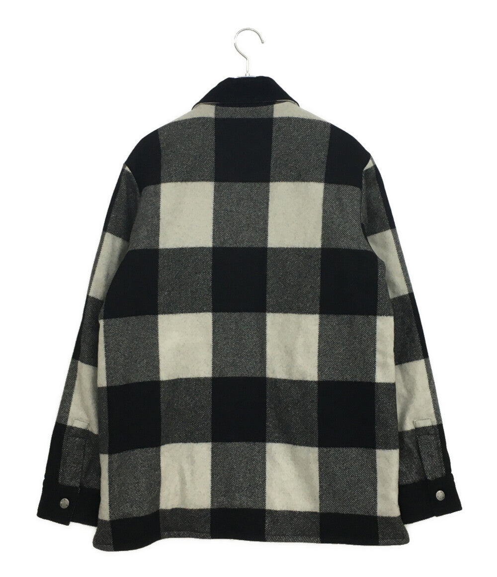 A・P・C カバーオール NEW IAN 22A ホワイト×ブラック 24216-1-35691 メンズ SIZE M アーペーセー