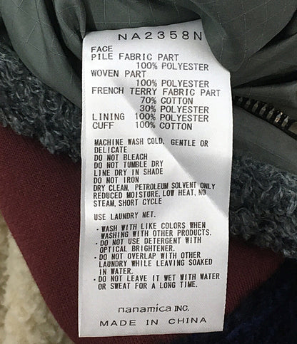 ザノースフェイスパープルレーベル ジャケット フリース RP Field Patchwork Fleece Jacket 23aw NA2358N メンズ SIZE M THE NORTH FACE PURPLE LABEL