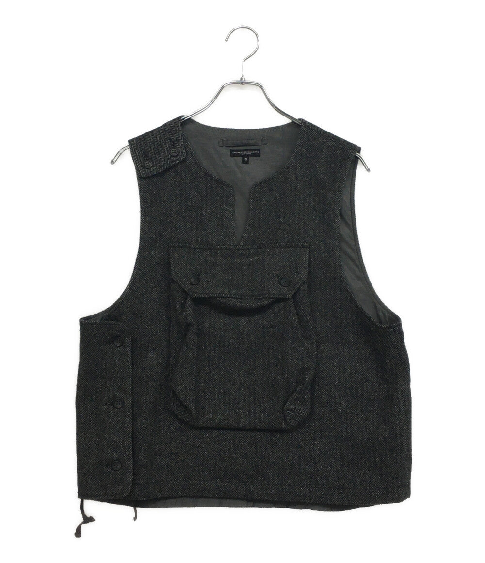 エンジニアードガーメンツ カバーベスト グレー メンズ SIZE S ENGINEERED GARMENTS
