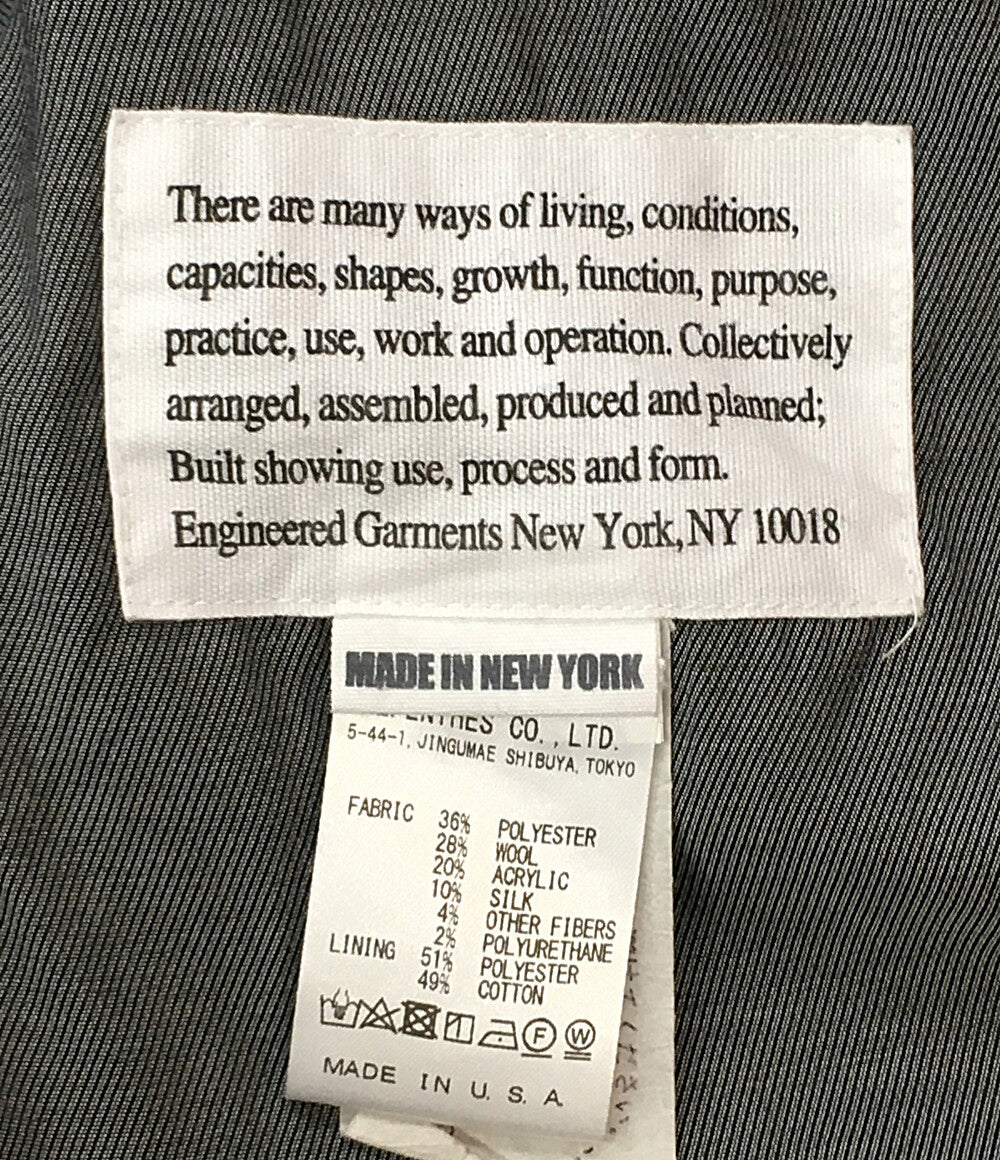 エンジニアードガーメンツ カバーベスト グレー メンズ SIZE S ENGINEERED GARMENTS