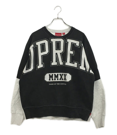 シュプリーム スウェット Over print crew neck sweat shirt メンズ SIZE M Supreme
