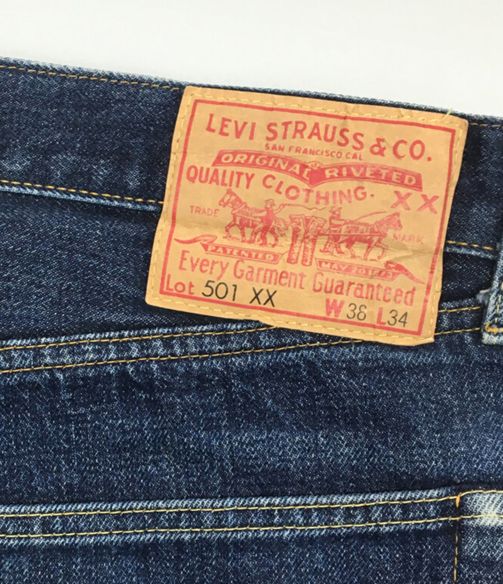 リーバイス デニムパンツ 501xx 1955年モデル Vステッチ メンズ SIZE 38 LEVI'S