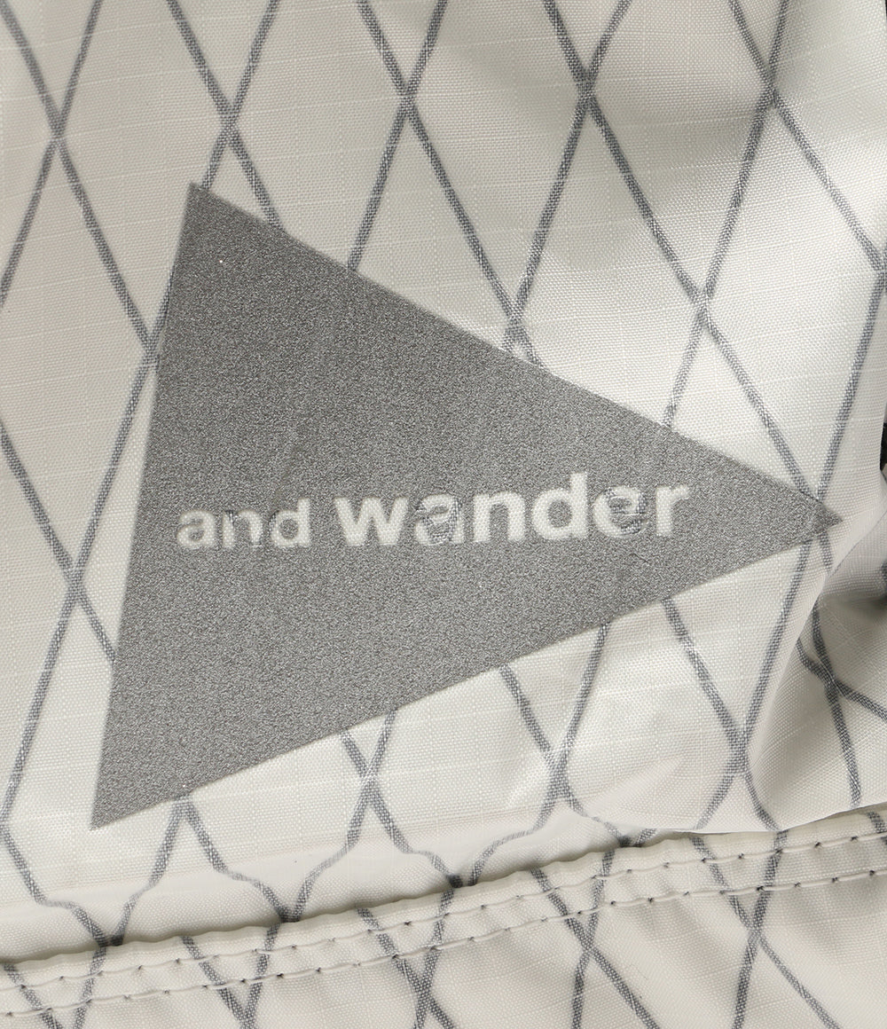 アンドワンダー リュック ECOPAK 30L メンズ and wander