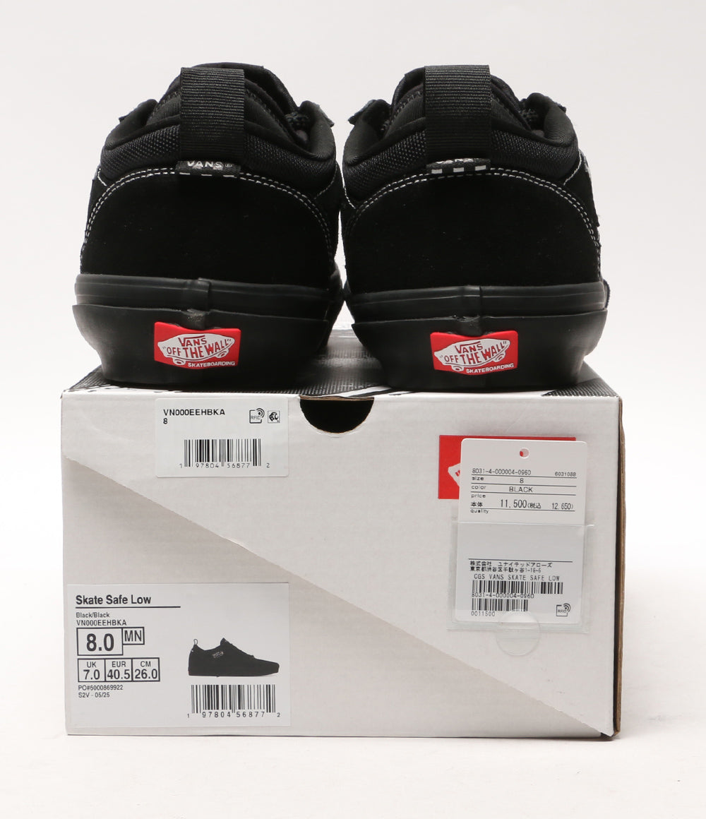 美品 VANS スニーカー SKATE SAFE LOW VN000EEHBKA メンズ SIZE 26cm バンズ