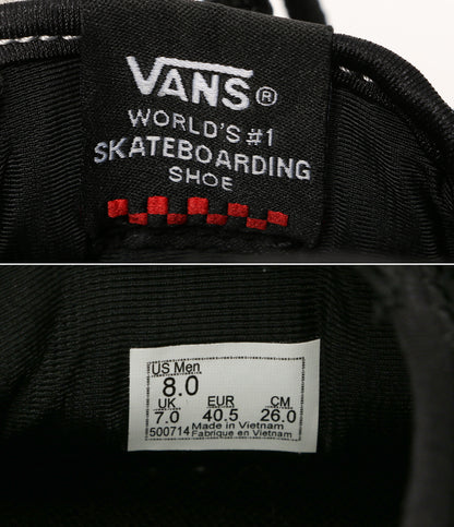 美品 VANS スニーカー SKATE SAFE LOW VN000EEHBKA メンズ SIZE 26cm バンズ