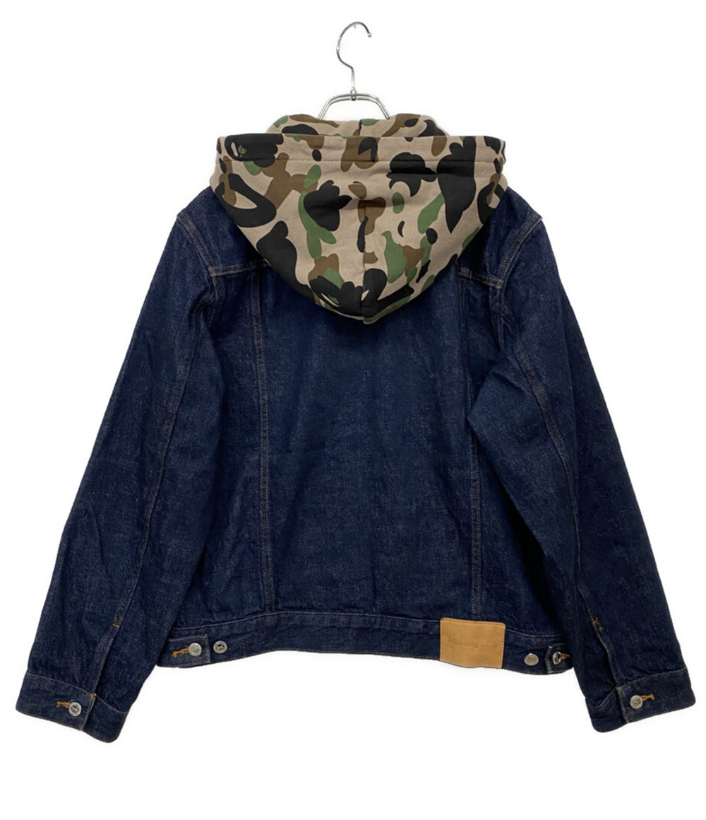 A・P・C アベイシングエイプ デニムジャケット ×a bathing ape メンズ SIZE L アーペーセー