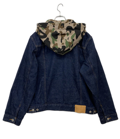 A・P・C アベイシングエイプ デニムジャケット ×a bathing ape メンズ SIZE L アーペーセー