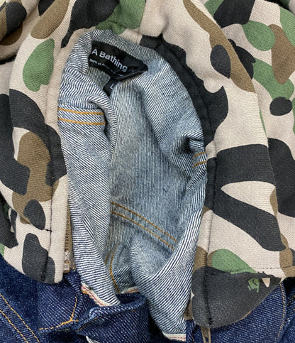 A・P・C アベイシングエイプ デニムジャケット ×a bathing ape メンズ SIZE L アーペーセー