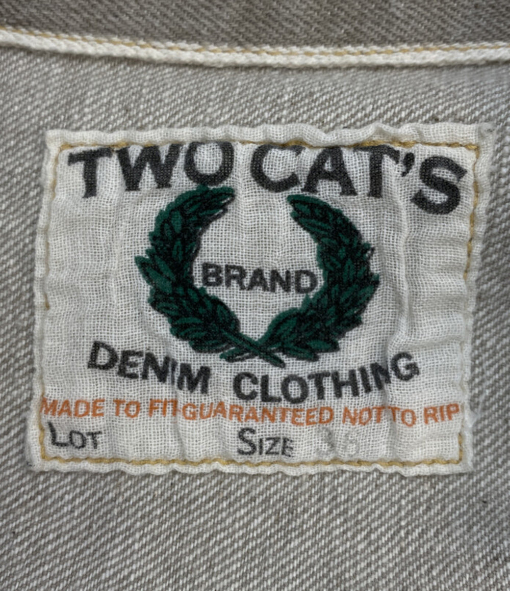 TCB Jeans ティーシービージーンズ デニムジャケット TWO CAT'S Blouse メンズ SIZE 36