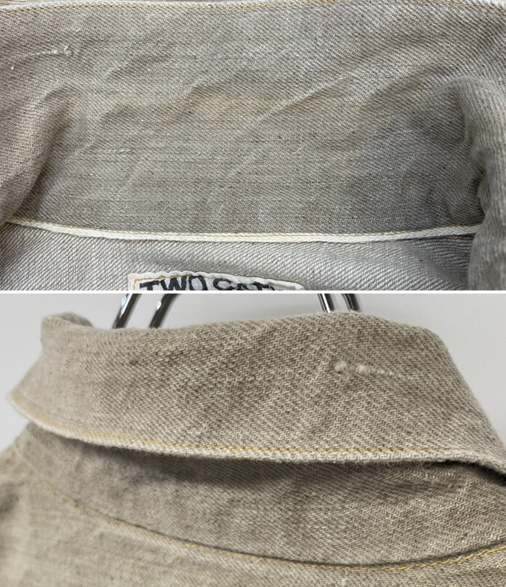 TCB Jeans ティーシービージーンズ デニムジャケット TWO CAT'S Blouse メンズ SIZE 36