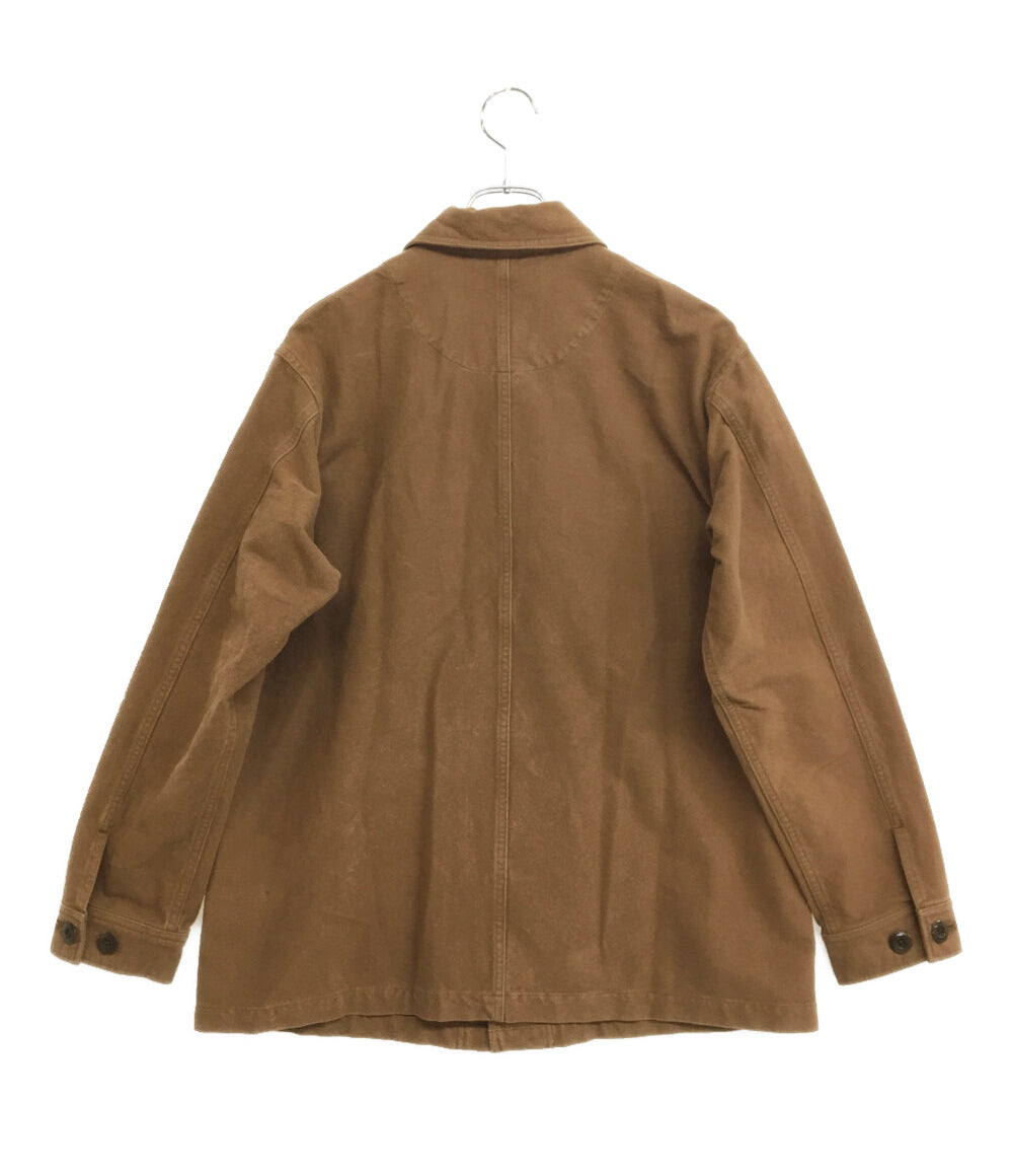 Brooks Brothers コットン モールスキン チョアジャケット ブラウン メンズ SIZE M ブルックスブラザーズ