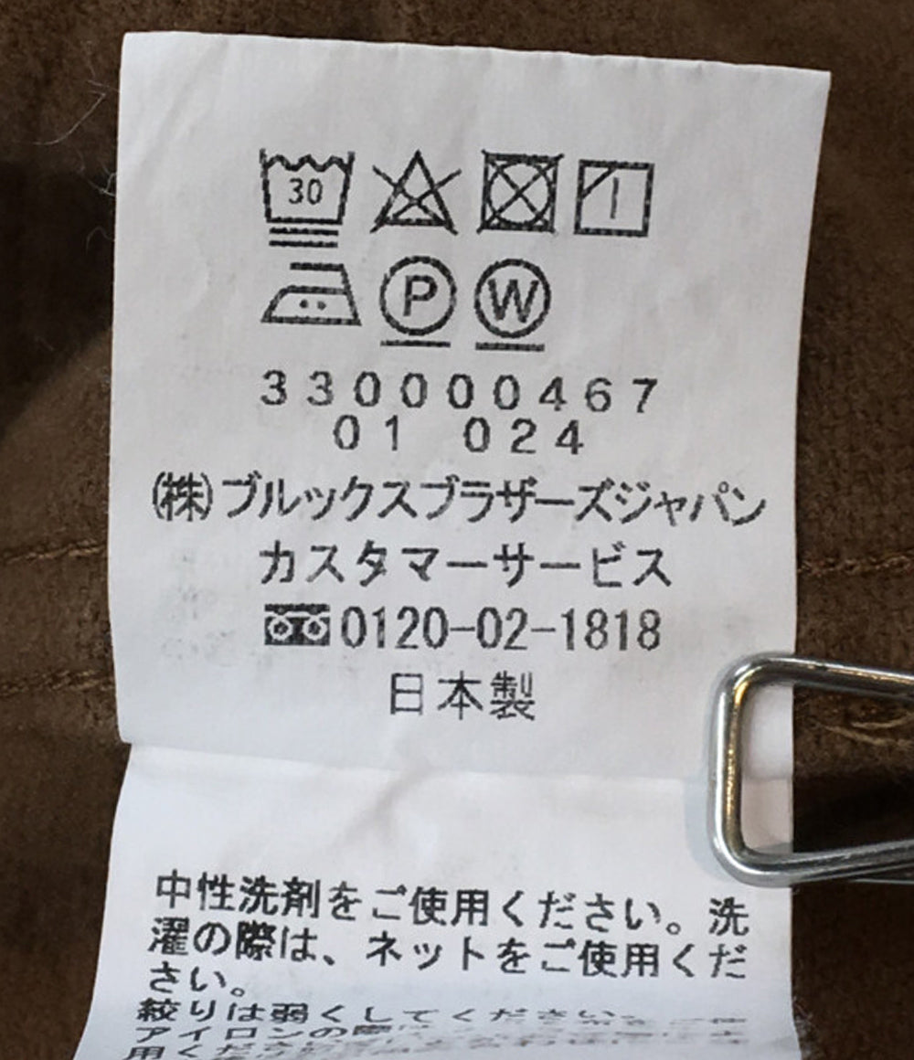 Brooks Brothers コットン モールスキン チョアジャケット ブラウン メンズ SIZE M ブルックスブラザーズ