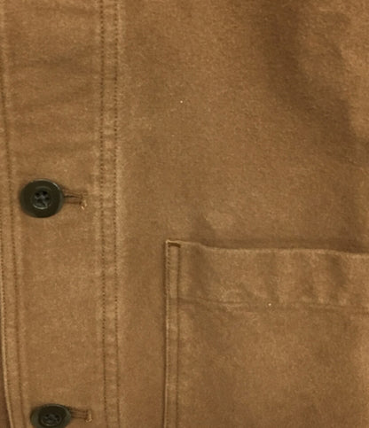Brooks Brothers コットン モールスキン チョアジャケット ブラウン メンズ SIZE M ブルックスブラザーズ