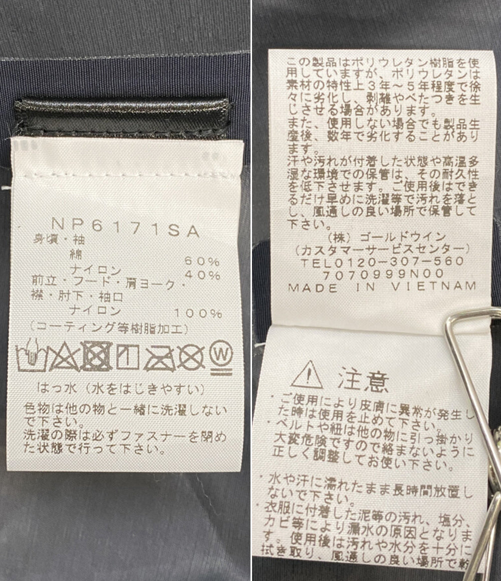 THE NORTH FACE サカイ ×SACAI NP6171SA モッズコート navy 17AW メンズ SIZE M ザノースフェイス