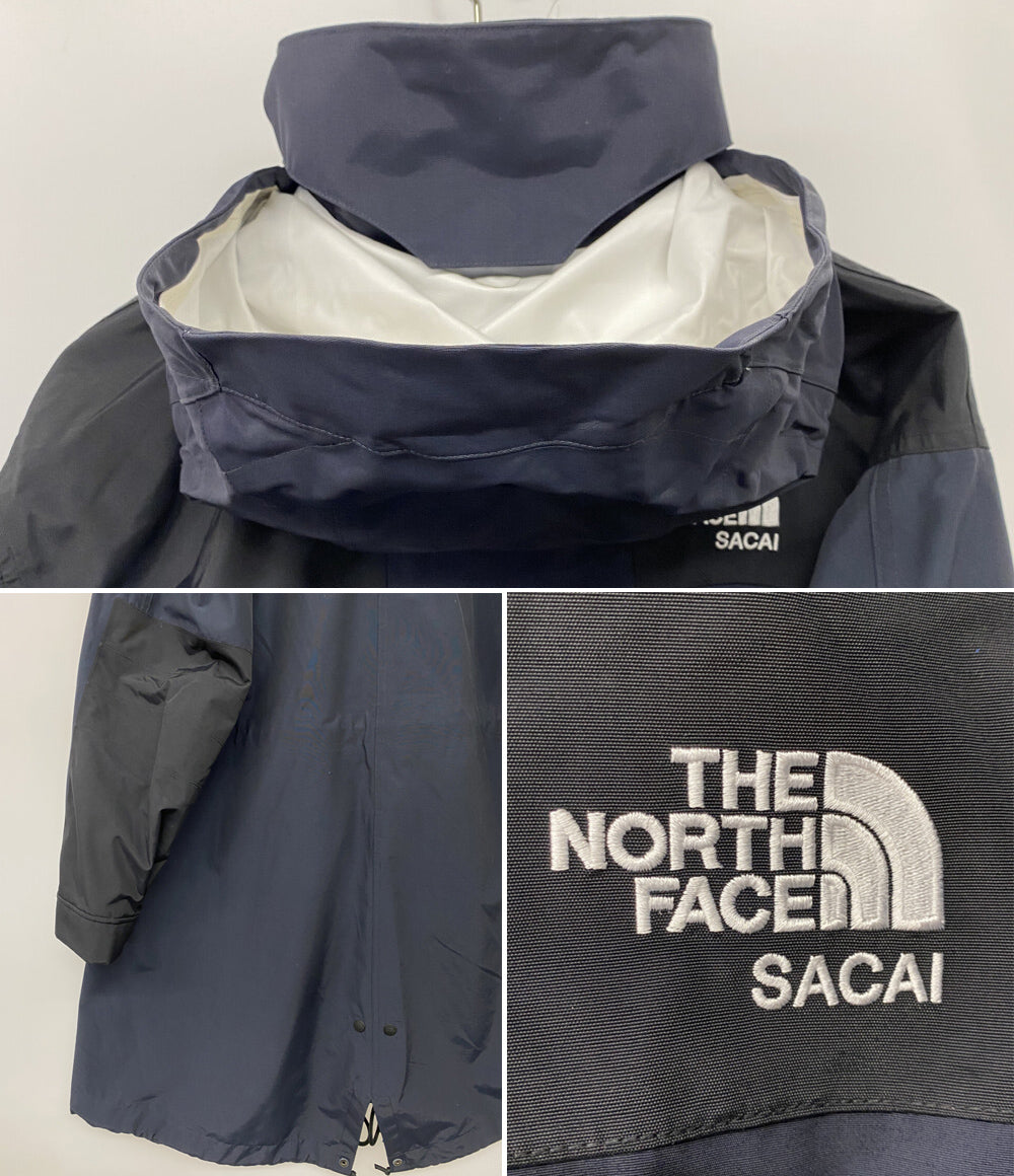THE NORTH FACE サカイ ×SACAI NP6171SA モッズコート navy 17AW メンズ SIZE M ザノースフェイス