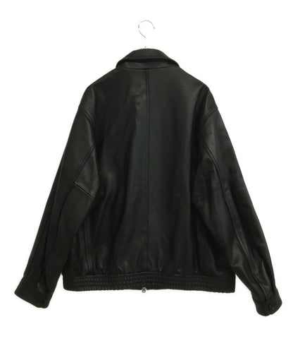 MONKEY TIME シープレザー フライトジャケット ブラック メンズ SIZE XL モンキータイム