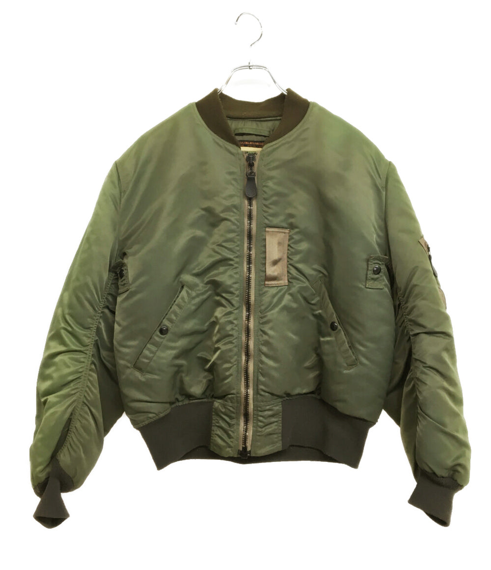 プラダブルゾン　ナイロンレザー PRADA リバーシブルナイロンレザーブルゾン メンズ SIZE 50 プラダ