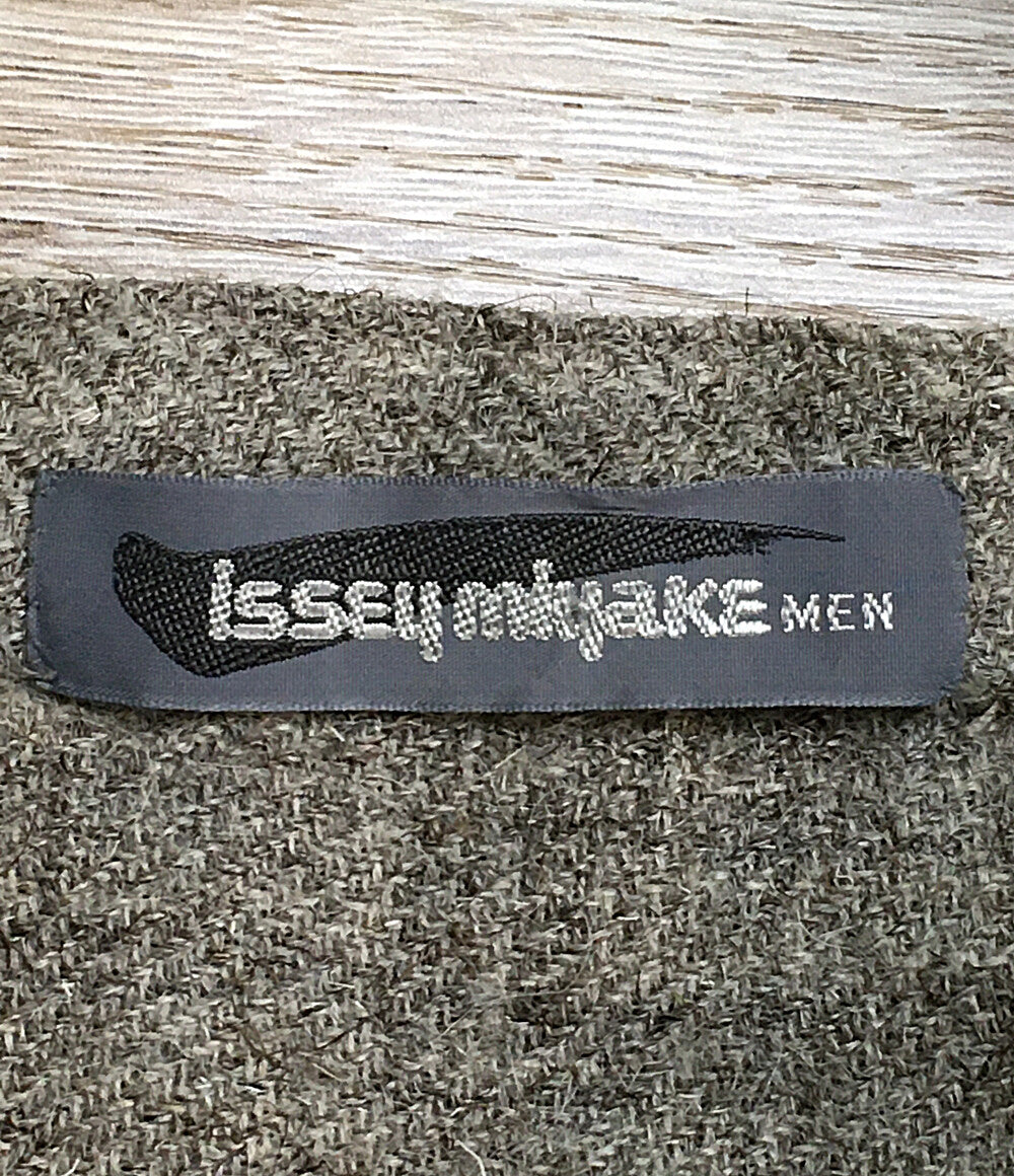 ISSEY MIYAKE MEN コクーンコート 80s 筆タグ LN64073 メンズ SIZE M イッセイミヤケ メン