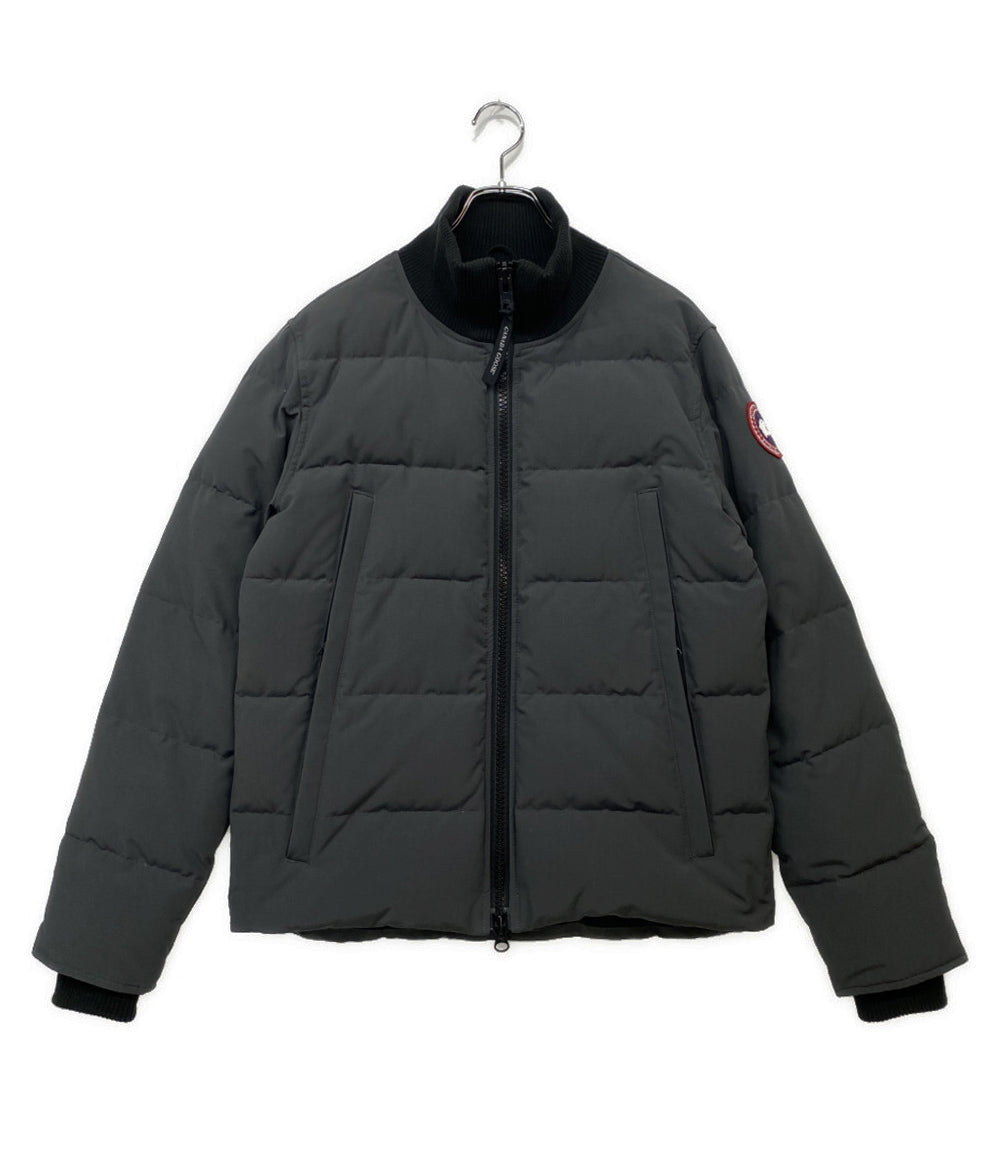 CANADA GOOSE ダウンジャケット WOOLFORD JACKET グレー メンズ SIZE M カナダグース