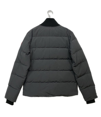 CANADA GOOSE ダウンジャケット WOOLFORD JACKET グレー メンズ SIZE M カナダグース