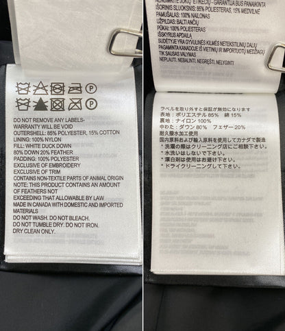 CANADA GOOSE ダウンジャケット WOOLFORD JACKET グレー メンズ SIZE M カナダグース