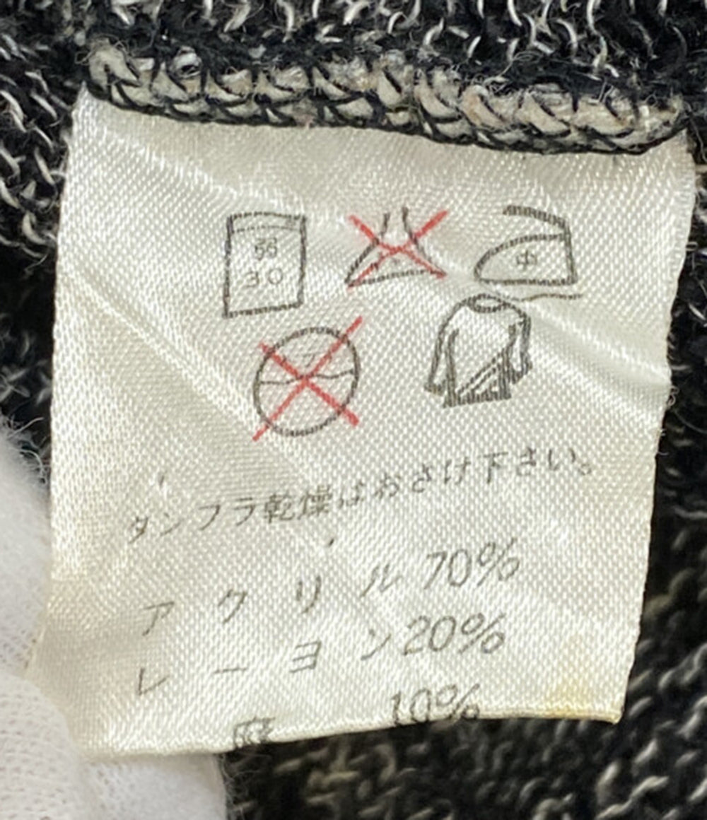 ISSEY MIYAKE MEN ニット 80s 筆タグ 立体加工 半袖ニット メンズ SIZE F イッセイミヤケ メン