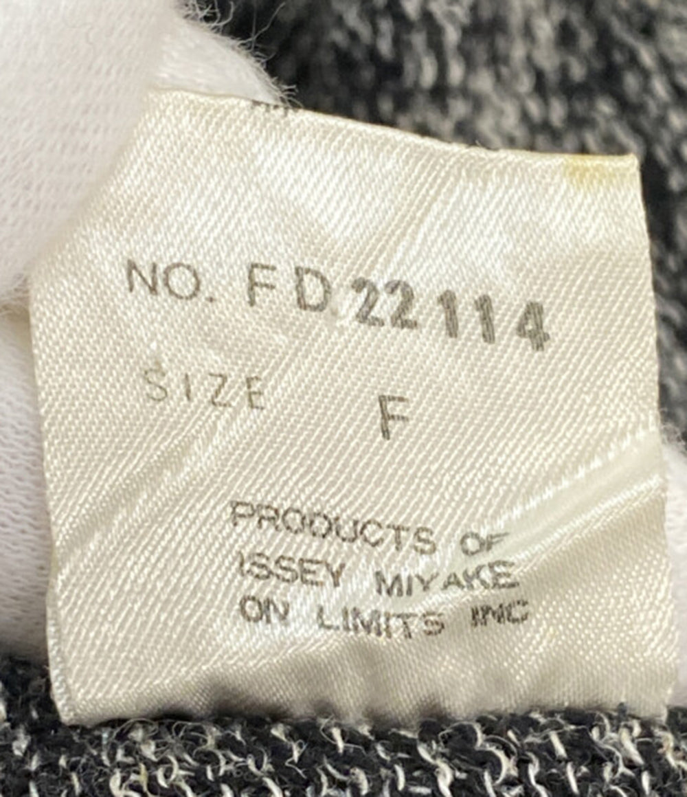 ISSEY MIYAKE MEN ニット 80s 筆タグ 立体加工 半袖ニット メンズ SIZE F イッセイミヤケ メン