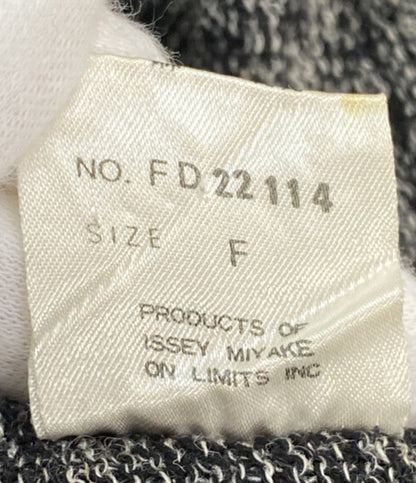 ISSEY MIYAKE MEN ニット 80s 筆タグ 立体加工 半袖ニット メンズ SIZE F イッセイミヤケ メン