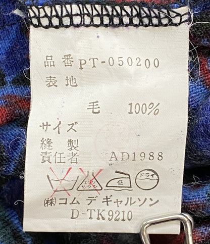 COMME des GARCONS HOMME PLUS 長袖Ｔシャツ 1988AW ハイネック 花柄 PT-050200 メンズ SIZE - コムデギャルソンオムプリュス