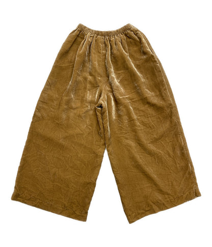 COMME des GARCONS ベロアワイドパンツ ベージュ GP-05012 メンズ SIZE M コムデギャルソン