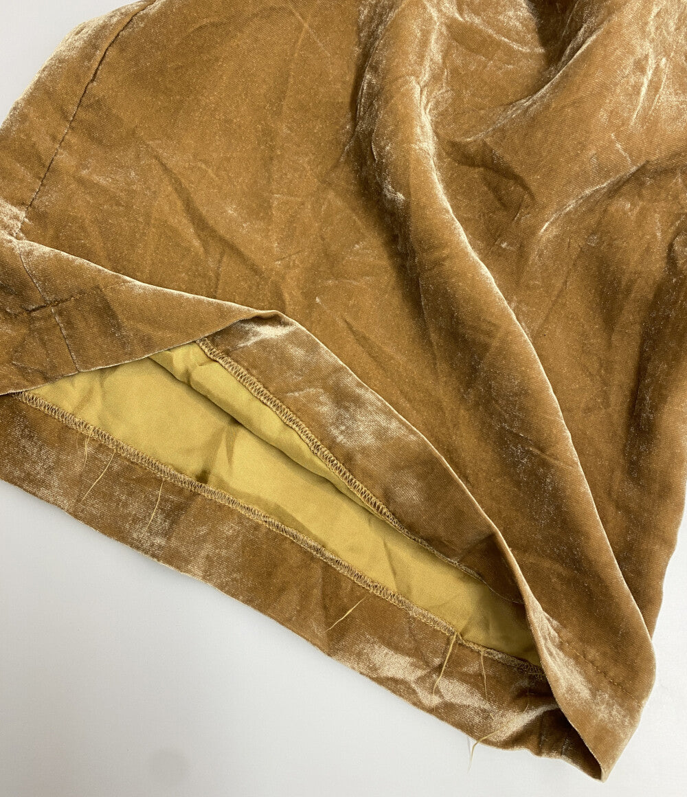 COMME des GARCONS ベロアワイドパンツ ベージュ GP-05012 メンズ SIZE M コムデギャルソン