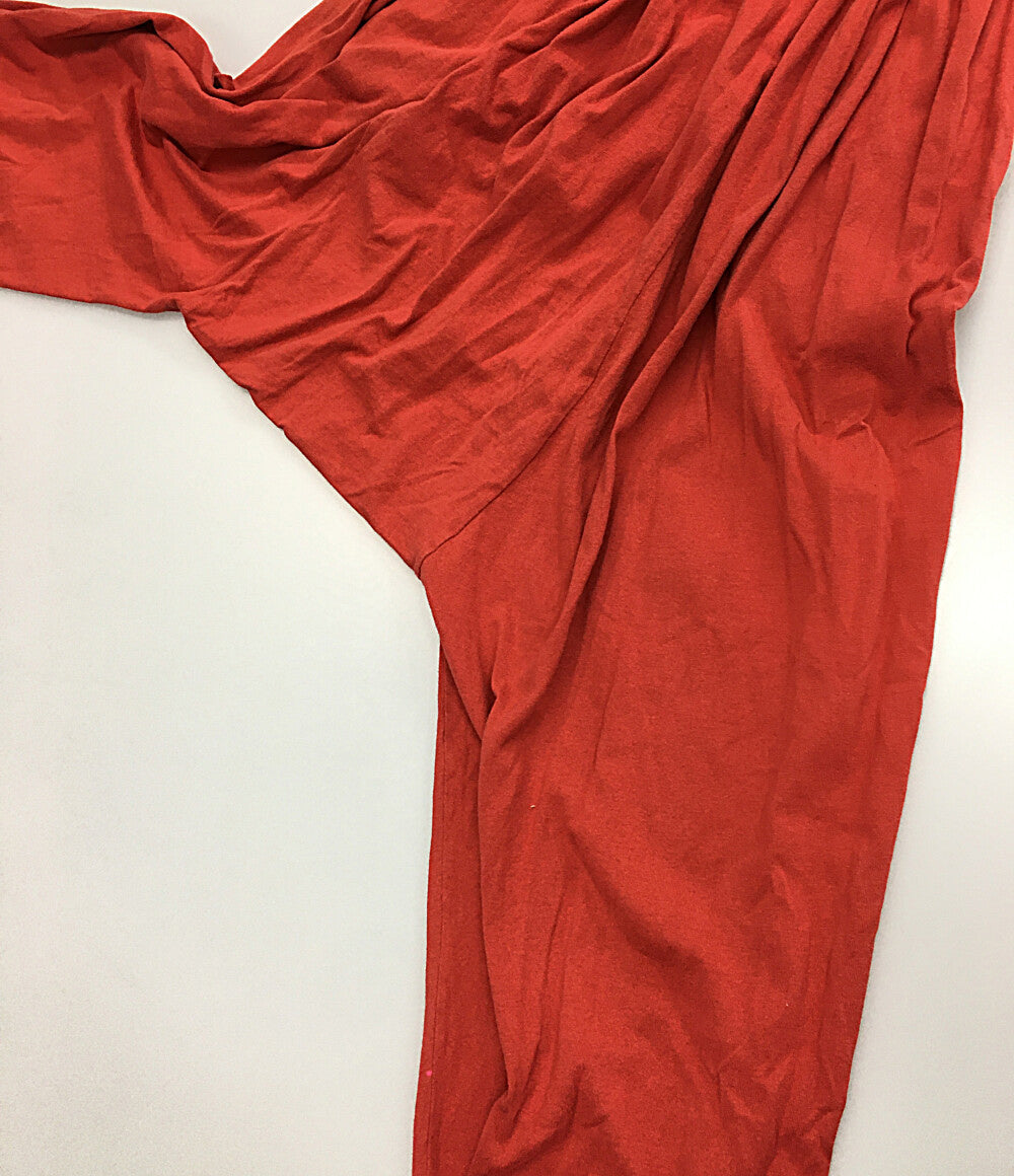 ISSEY MIYAKE MEN コットンサルエルパンツ 筆タグ レッド 80s MX61604 メンズ SIZE M イッセイミヤケ メン