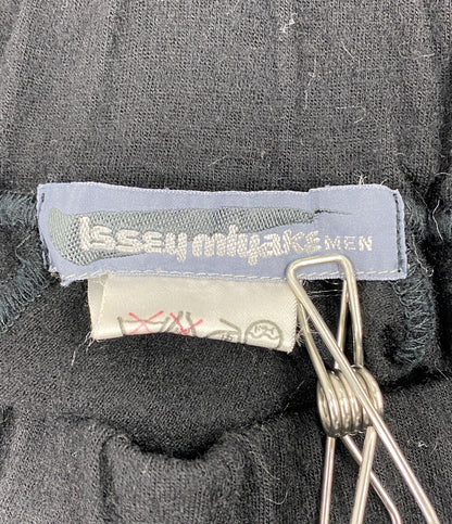 ISSEY MIYAKE MEN 80s 筆タグ 変形サルエルパンツ ブラック メンズ SIZE L イッセイミヤケ メン