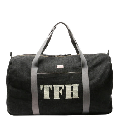 THE FLAT HEAD デニムボストンバック ブラック メンズ ザフラットヘッド