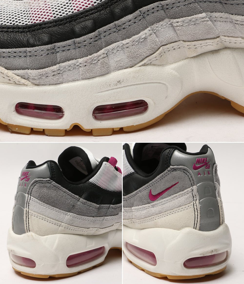 NIKE スニーカー SB エアマックス95 Summit White and Cactus Flower HF7545-100 メンズ SIZE 26.5cm ナイキ