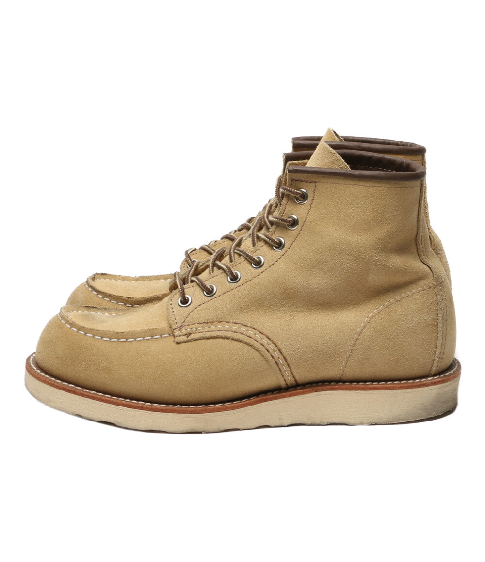RED WING ブーツ classic moc toe ベージュ 8833 メンズ SIZE 25.5cm