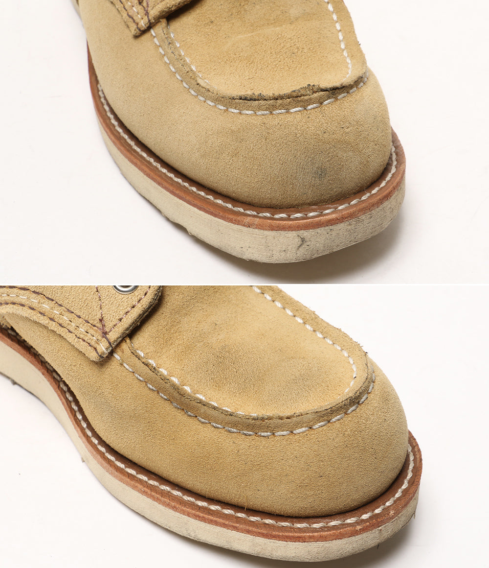 RED WING ブーツ classic moc toe ベージュ 8833 メンズ SIZE 25.5cm
