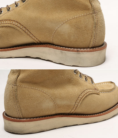 RED WING ブーツ classic moc toe ベージュ 8833 メンズ SIZE 25.5cm レッドウィング