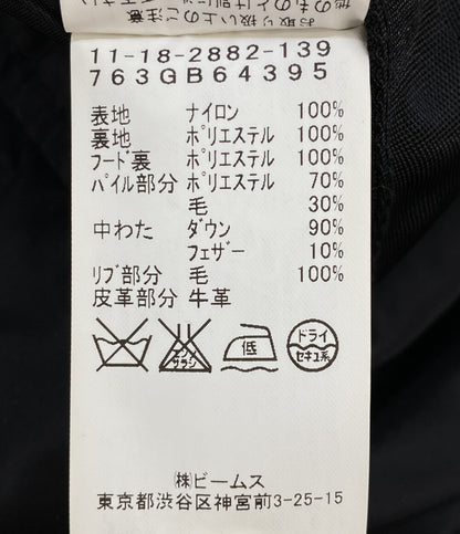 BEAMS PLUS ジャケット N-3B MIL Type N-3B Down ブラック メンズ SIZE M ビームスプラス