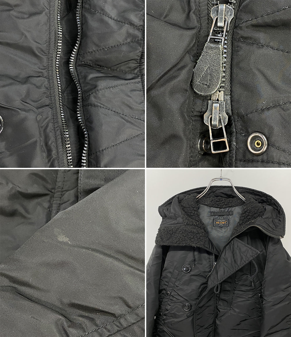 BEAMS PLUS ジャケット N-3B MIL Type N-3B Down ブラック メンズ SIZE M ビームスプラス