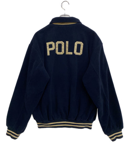 POLO RALPH LAUREN スタジャン 90s USA製 PRL67 バックロゴ メンズ SIZE M ポロ・ラルフローレン