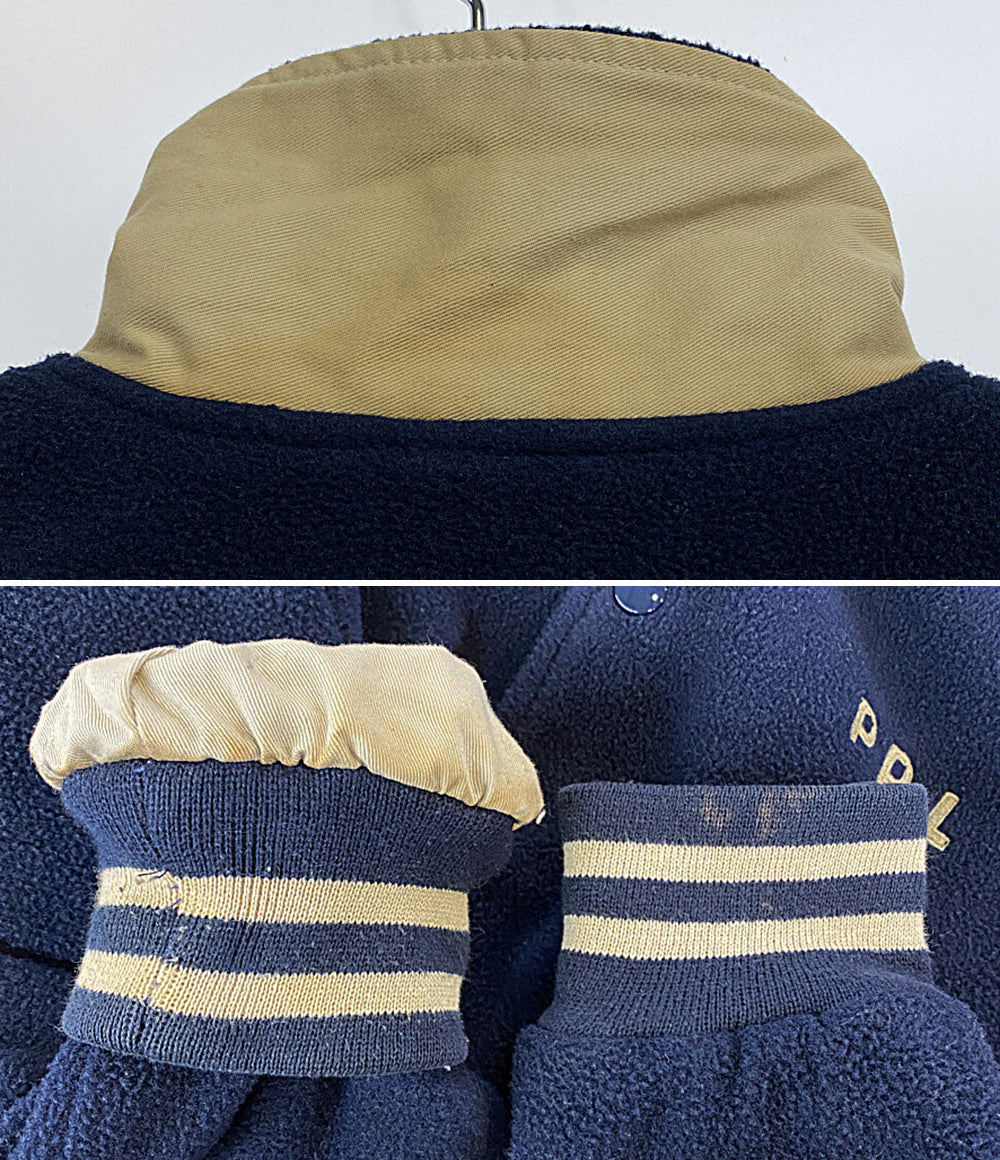 POLO RALPH LAUREN スタジャン 90s USA製 PRL67 バックロゴ メンズ SIZE M ポロ・ラルフローレン