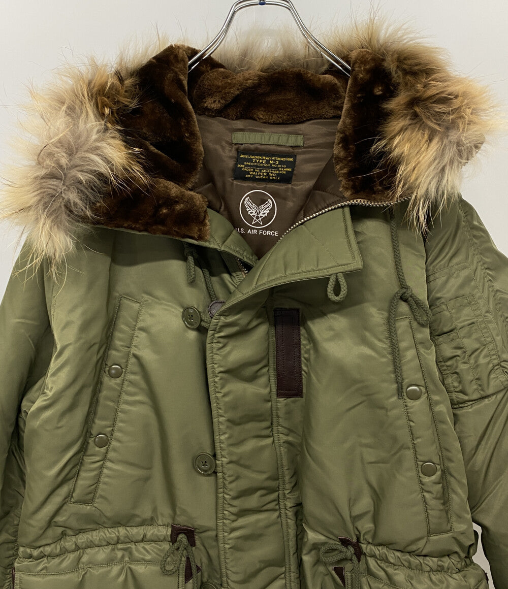 WAIPER ワイパー フライトジャケット N-3 オリーブ メンズ SIZE XL