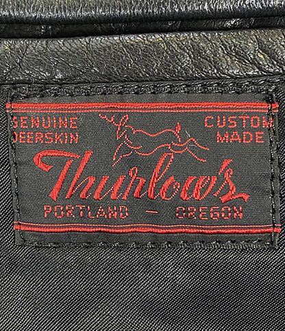 Thurlow's サーロウ ジャケット PIONEER TAILORING Co ディアスキン メンズ SIZE 40