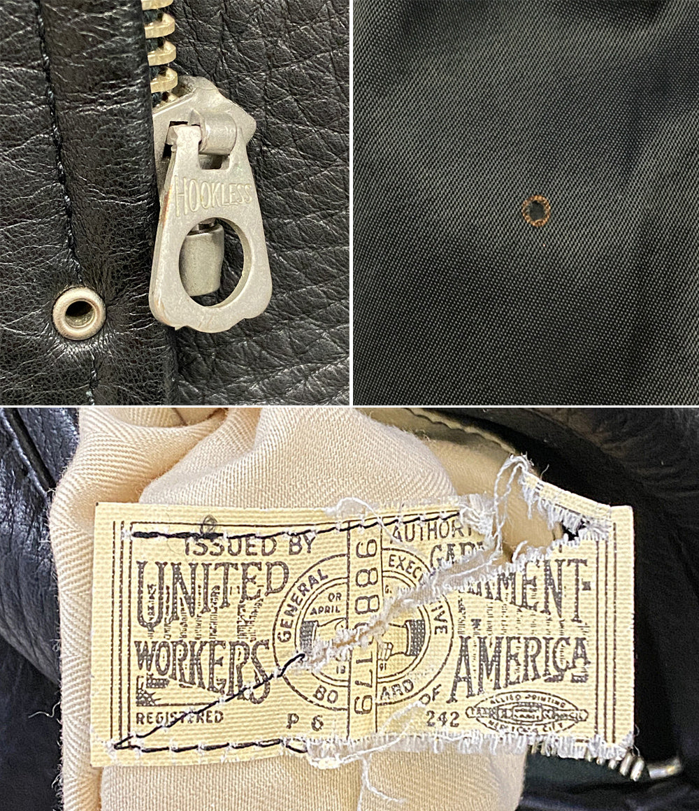 Thurlow's サーロウ ジャケット PIONEER TAILORING Co ディアスキン メンズ SIZE 40