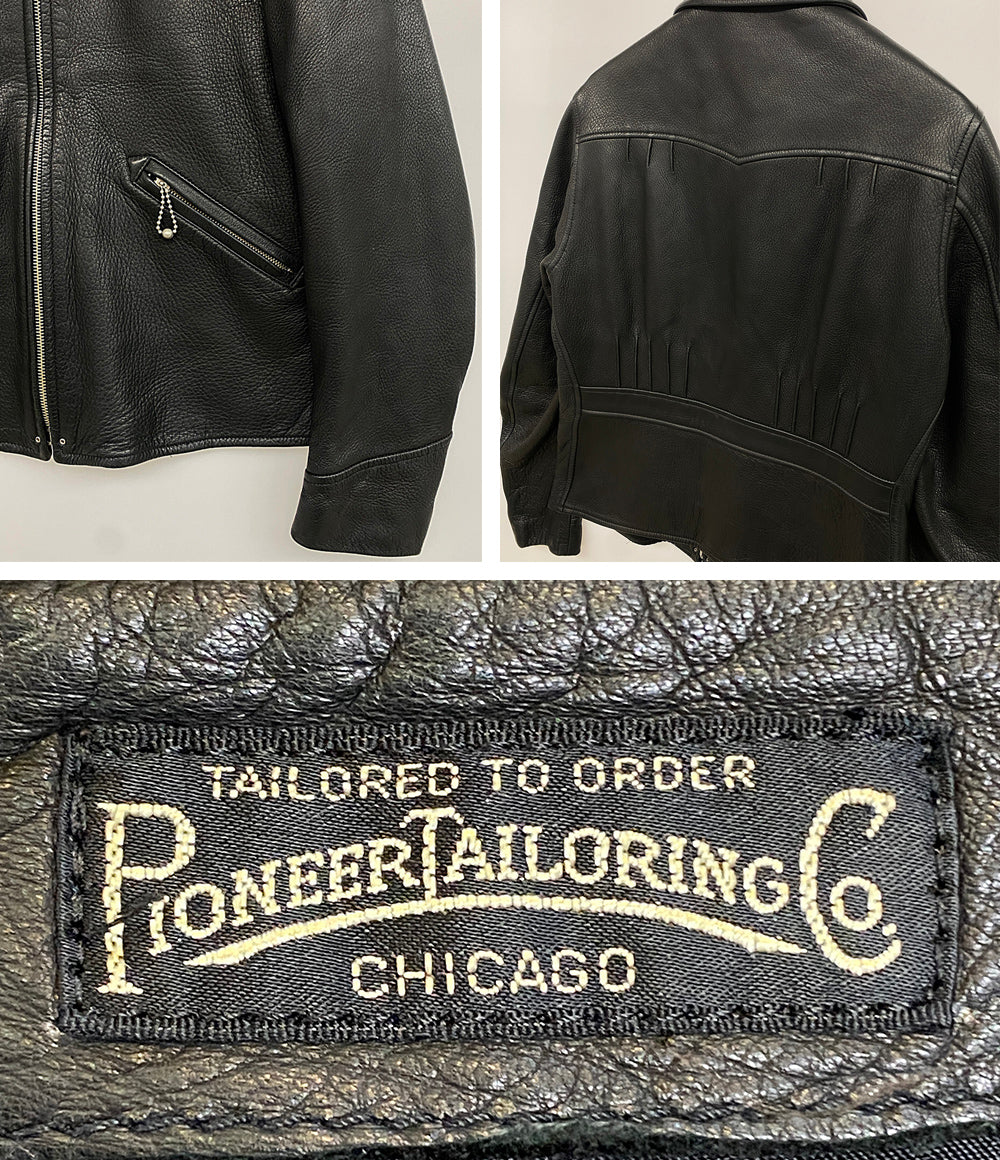 Thurlow's サーロウ ジャケット PIONEER TAILORING Co ディアスキン メンズ SIZE 40