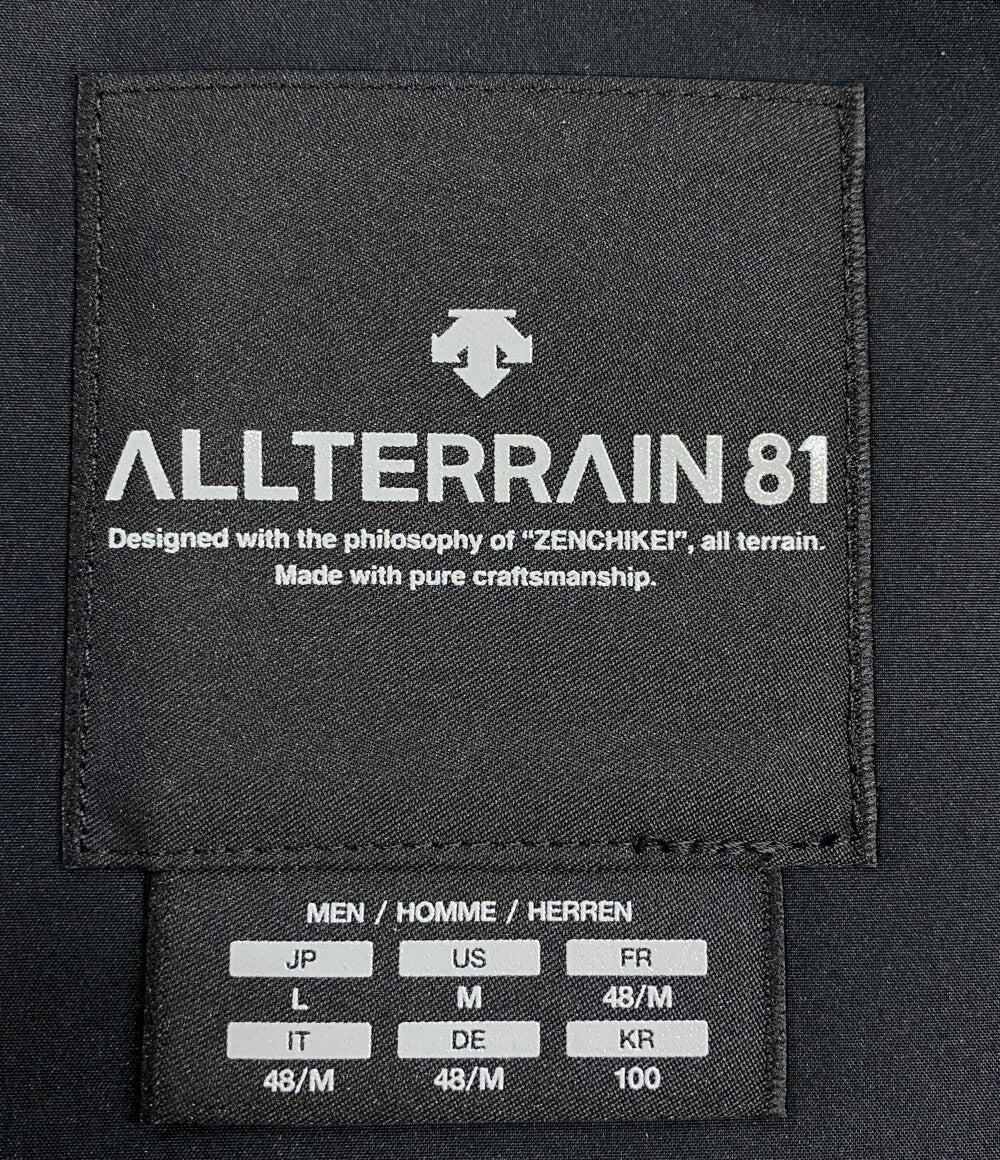 美品 DESCENTE ALLTERRAIN デサントオルテライン ナイロンジャケット DOMVGC32 GORE-TEX JACKET BP メンズ SIZE L